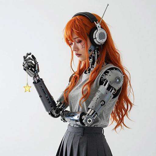 Cybernetic Cowboy Girl Profile