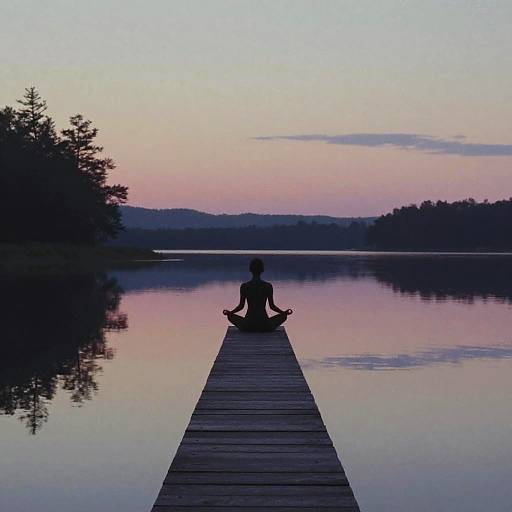 Quiet Lakeside Meditation Animation