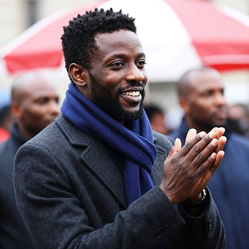 Joyful Portrait of a Smiling Man