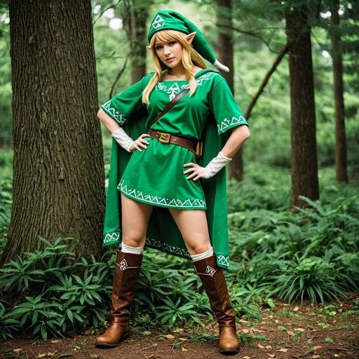 Revealing Link Cosplay Outfit Design