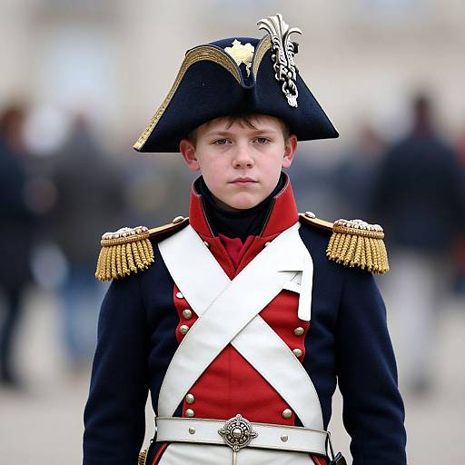 Napoleon Bonaparte Inspired Costume Portrait