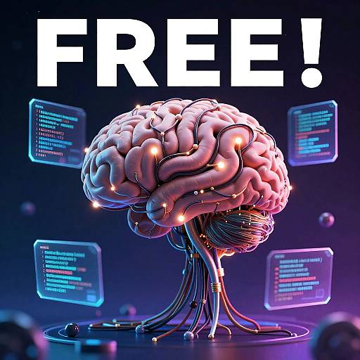 Bold AI Brain with Holographic Code