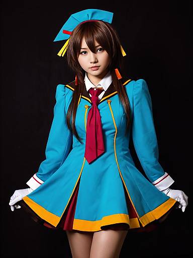 Realistic Sexy Haruhi Suzumiya Cosplay