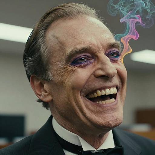 Cinematic Retro Icons in Dynamic Office Scene