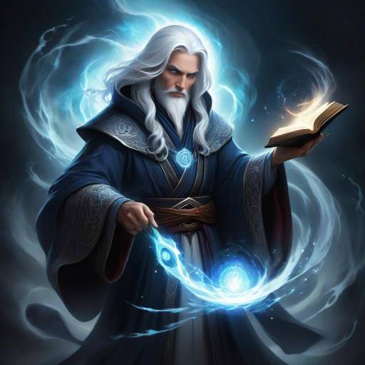 Vibrant Ancient Mage in Nordic Conclave