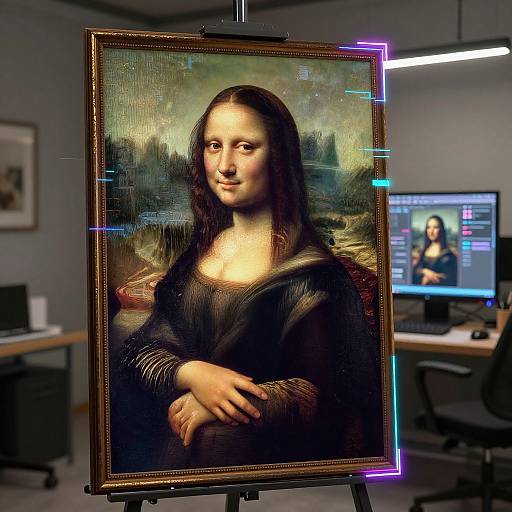 AI-Enhanced Classic Painting Remix