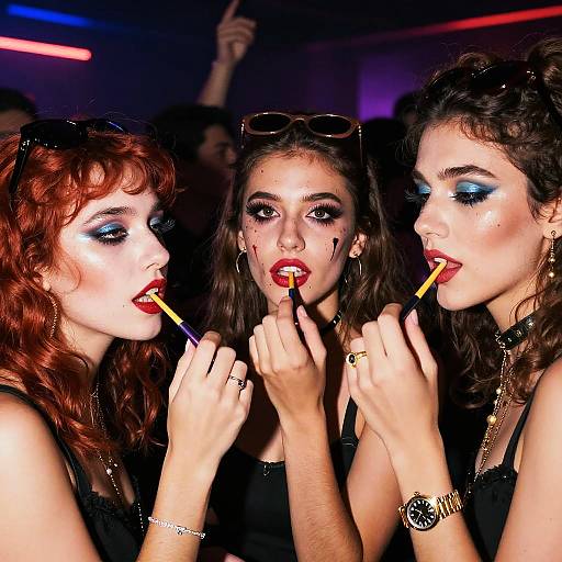Trashy Makeup Party Vibes