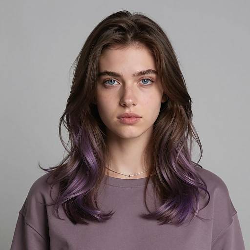 Photorealistic Portrait of Fashionable Young Woman