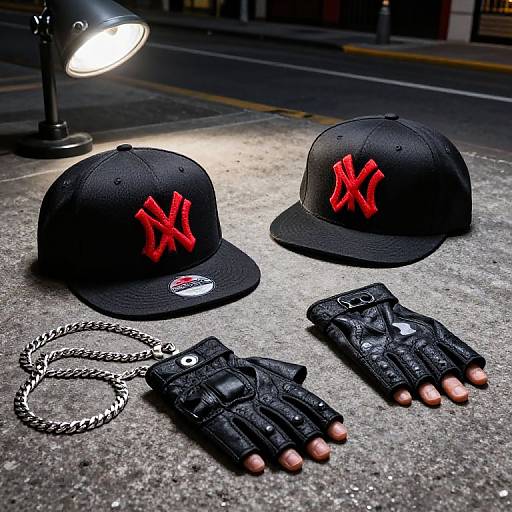Urban Streetwear Accessories Showcase