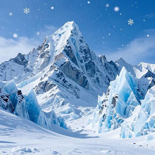 Frozen Symphony of Ice and Dreams