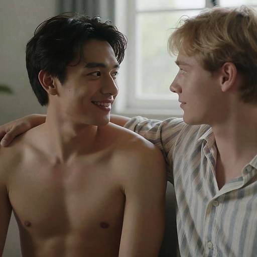 Intimate Portrait of Two Men