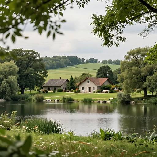 Serene Bucolic Lakeside Retreat