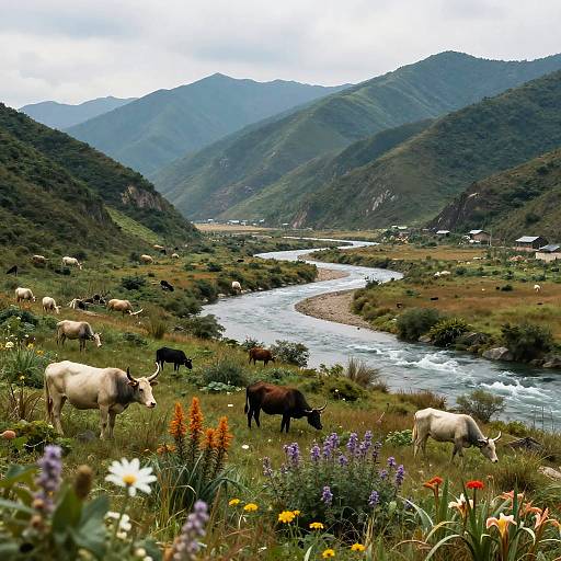 AI-Enhanced Nature Scene Extension