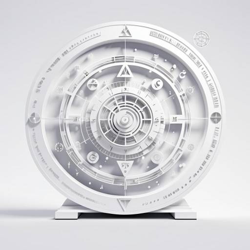 Futuristic Minimalist Astrology Agency Logo