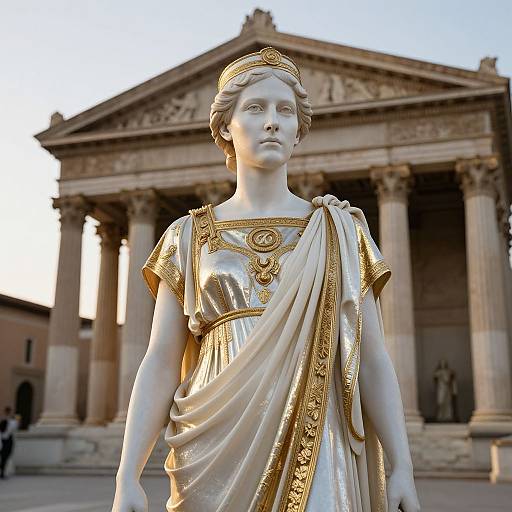 Cinematic Portrait of Roman Empress