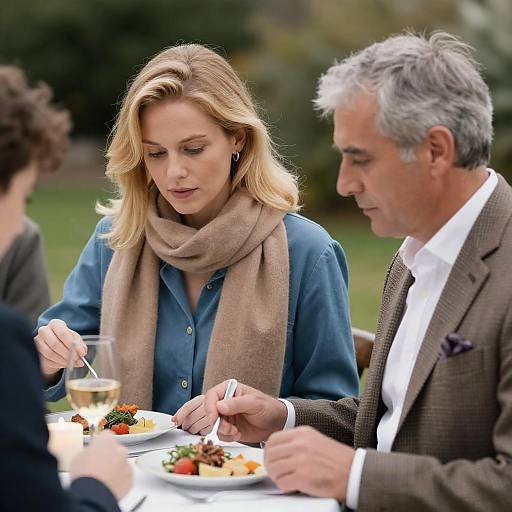 Intimate Outdoor Dining Experience