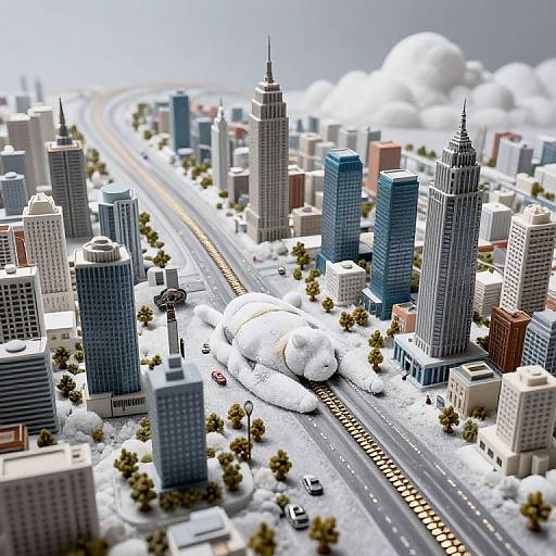 Miniature Cities in Giant's Bloodstream