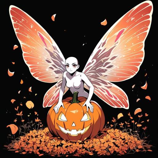 Mystical Winged Specter in Autumn Mystical Winged Specter in Autumn