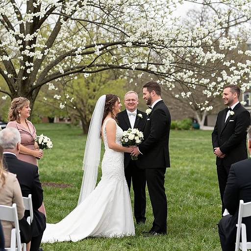 Joyful Outdoor Wedding in Morristown
