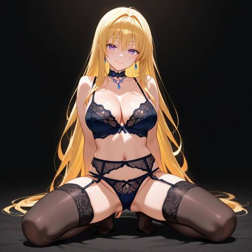 Timeless Beauty in Lingerie Portrait Timeless Beauty in Lingerie Portrait