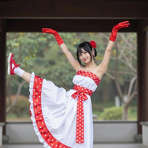 Traditional Asian Fashion with Modern Twist