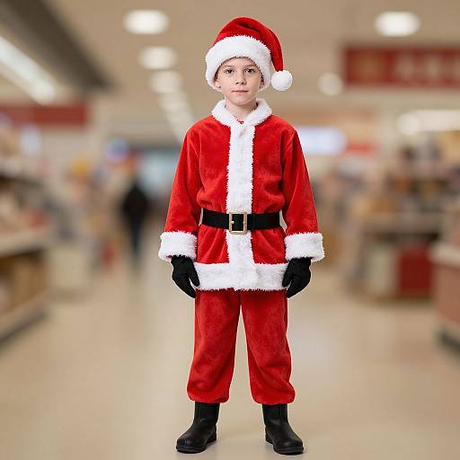 Festive Christmas Male Santa Attire