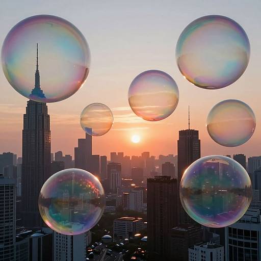 Surreal Dreamscape of Timeless City