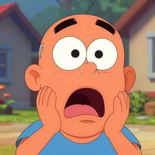 SMG4 Shocked Reaction Illustration