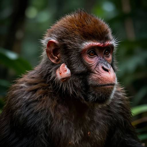 Tribal Monkey in Mystic Jungle