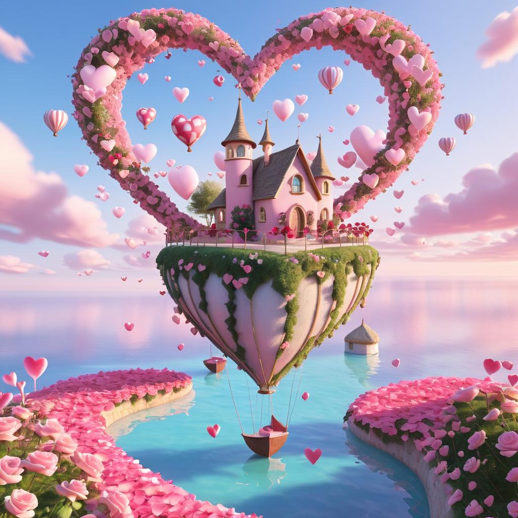 Enchanted Valentine's Day Island Fantasy