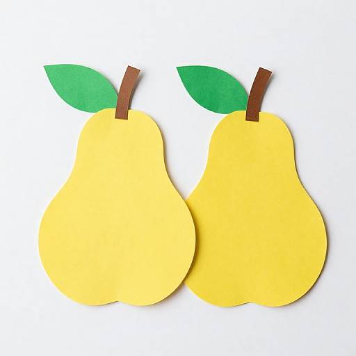 Intricate DIY Papercraft Pears Art