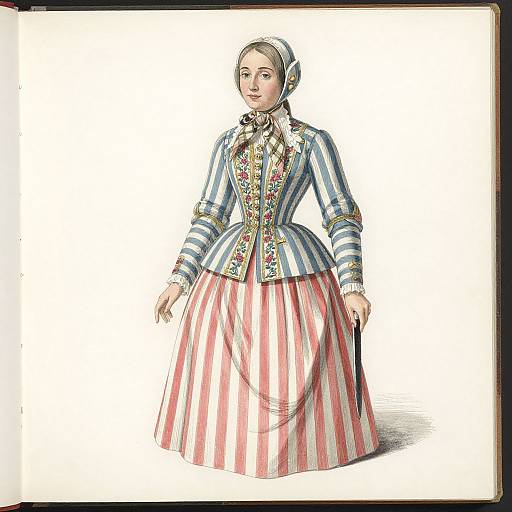 18th Century Dutch Woman's Ensemble