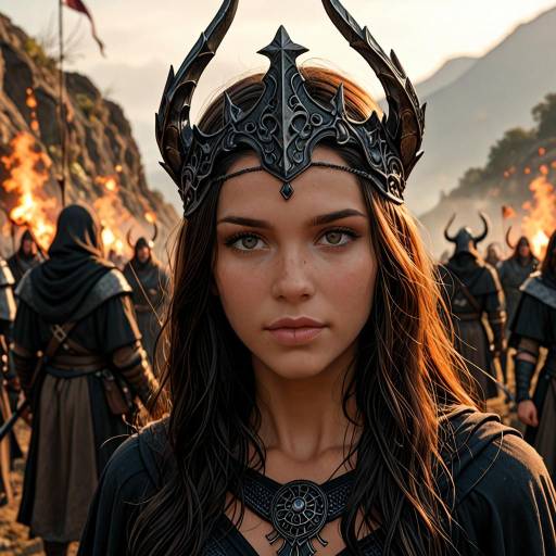 Mysterious Sorceress in Chaotic Battleground
