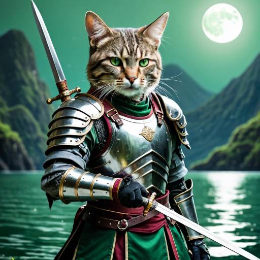 Warrior Rabbit with Broadsword and Armor