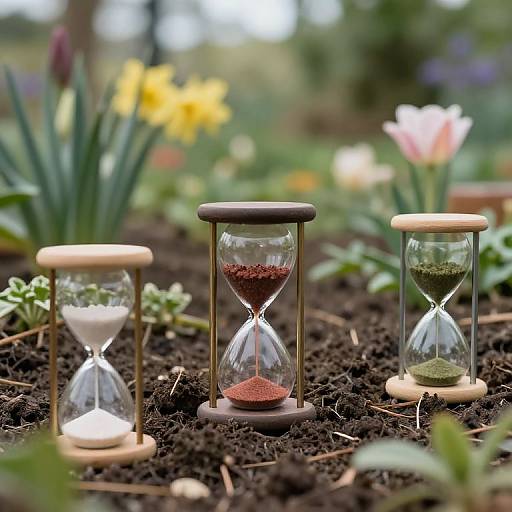 Timekeepers' Paradox Hourglass Gardens