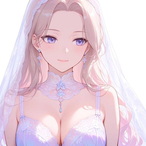 Serene Elegance: A Pastel Portrait Serene Elegance: A Pastel Portrait