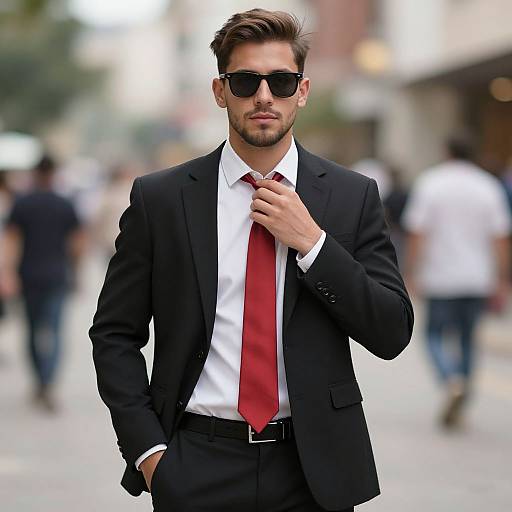 Realistic Smart Business Attire Male