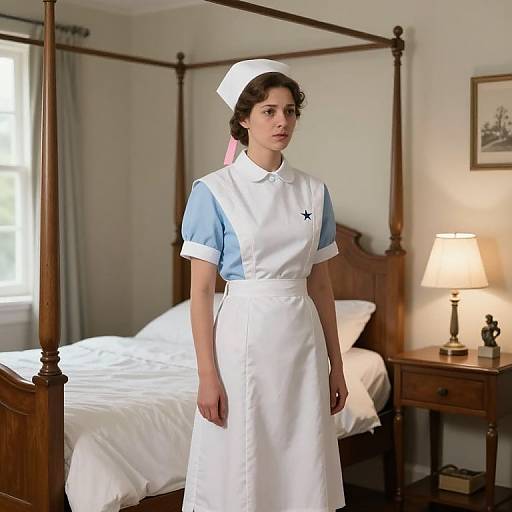 Early 20th Century Nurse Portrait