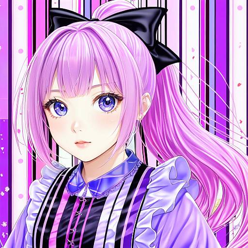 Illustration of Momoyama mirai, pretty series in the style of Marisasu (marisa0904)