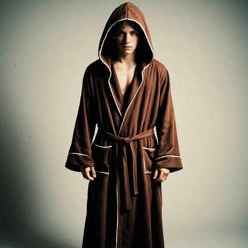 Realistic Solo Boy in Brown Costume