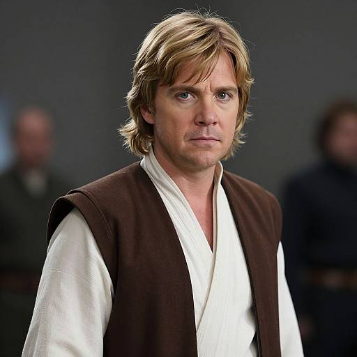 Realistic Luke Skywalker Jedi Portrait