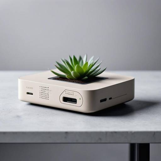 Elegant Compact Device in Natural Light
