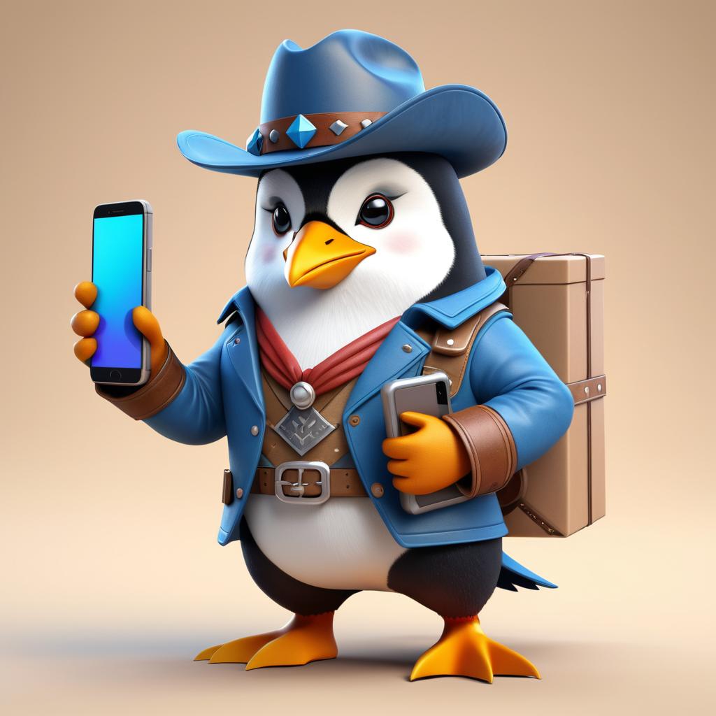 Cowboy Penguin: The Spiked Fighter