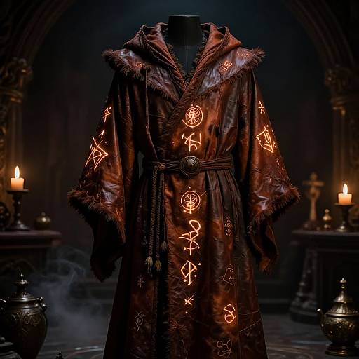 Ancient Enchanted Wizard Robe