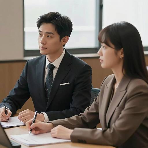 Business Meeting: Capturing Professional Interaction