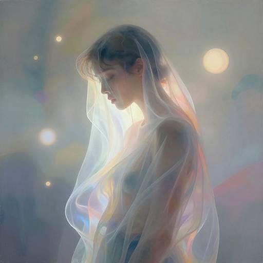 Dreamy Impressionistic Introspection Art
