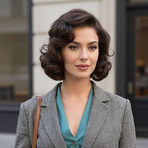 Modern Carol Brady Hairstyle in Urban Chic