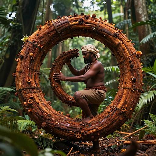 Mercurial Spice Trader in Cinnamon Spiral