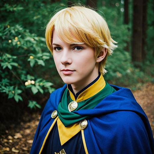Cosplay photo of alfred (fire emblem). Costume clothes