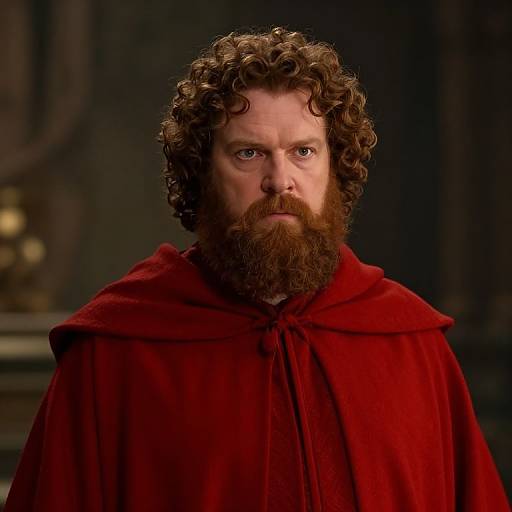 Epic Thirty-Year-Old Red-Robed Wizard